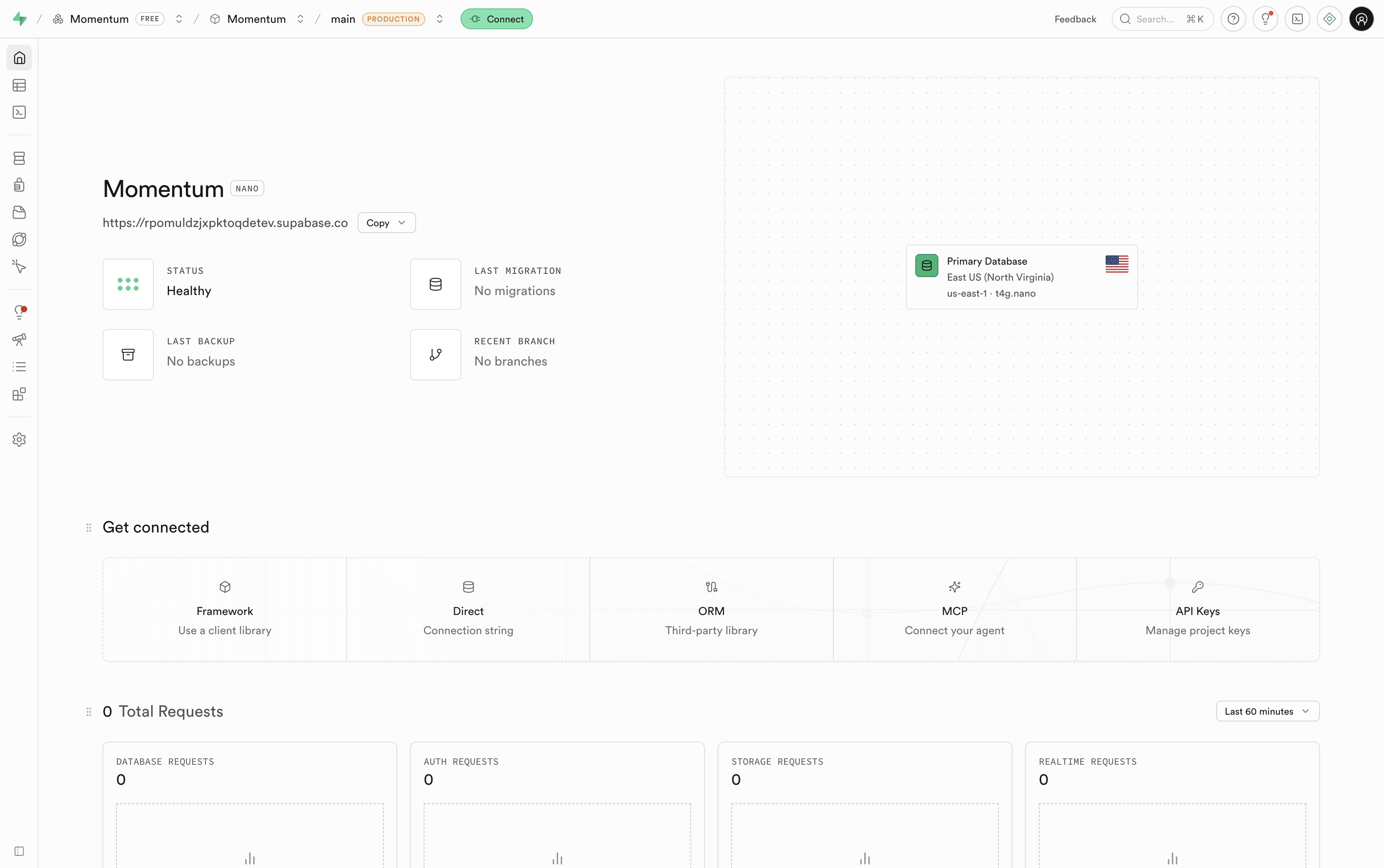 Supabase screenshot 2